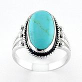 Thumbnail for your product : JCPenney Silver-Plated Turquoise Oval Ring