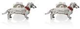 Thumbnail for your product : Barneys New York Men's Dachshund Cufflinks - Silver