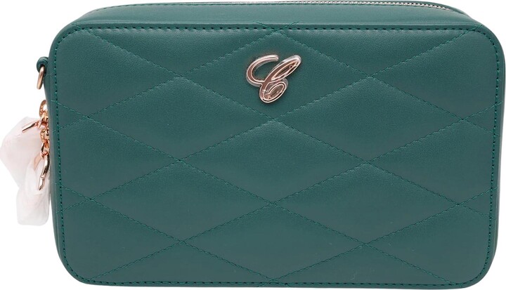 Chopard Happy Hearts Mini Chain Green Quilted Leather Bag 95000-1100
