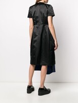 Thumbnail for your product : Comme des Garcons Asymmetric Contrasting Panel Dress