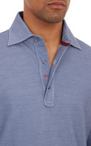 Thumbnail for your product : Isaia Long-Sleeve Polo Shirt