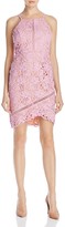 Thumbnail for your product : Adelyn Rae Sabina Illusion Lace Sheath Dress