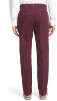 Thumbnail for your product : Incotex 'Benn' Linen Blend Flat Front Trousers