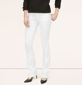 Thumbnail for your product : LOFT Tall Modern Beyond The 5 Pocket Jeans in White