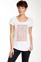 Thumbnail for your product : Lucky Brand Embellished Flag Tee