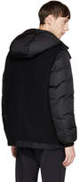 Thumbnail for your product : Moncler Black Down Vitoux Jacket