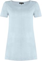 Thumbnail for your product : Jaeger Cap Sleeve Linen Knit Top