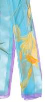 Thumbnail for your product : Leonard Silk Floral Scarf