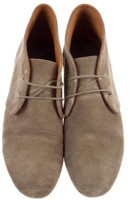 Etoile Isabel Marant Suede Lace-Up Booties