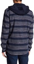 Thumbnail for your product : Micros Rattata Long Sleeve Regular Fit Woven Flannel With Fleece Hood