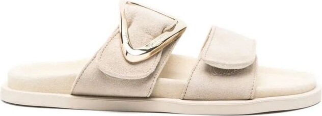 INUIKII Dreamer Buckle Flat Sandals