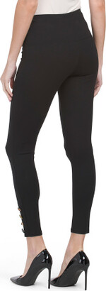 Athena Marie Tummy Control Pants With Novelty Buttons - ShopStyle