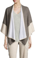 Thumbnail for your product : Neiman Marcus Tricolor Cashmere Cardigan