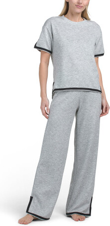 TJMAXX 2Pc Quintia Pants Set For Women, Spandex/Polyester/Rayon