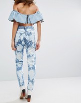 Thumbnail for your product : House of Holland Bleached Distressed Jeans