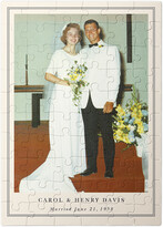 Thumbnail for your product : Shutterfly Puzzles: Vintage Border Portrait Puzzle, Puzzle Board, 60 Pieces, Rectangle, Puzzle, Beige