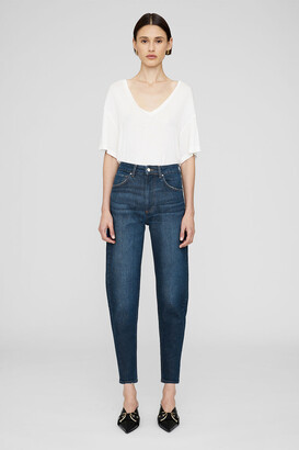 Anine Bing Blue Sonya Jeans - ShopStyle