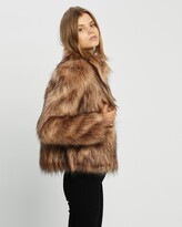 Thumbnail for your product : Unreal Fur Women's Brown Winter Coats - Fur Delish Jacket - Size One Size, XL at The Iconic