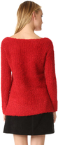 Thumbnail for your product : ATM Anthony Thomas Melillo Cozy Open Neck Pullover