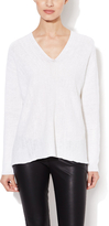 Thumbnail for your product : Vince Linen V-Neck Top