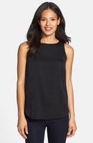 Thumbnail for your product : Classiques Entier Refined Silk Back Zip Tank