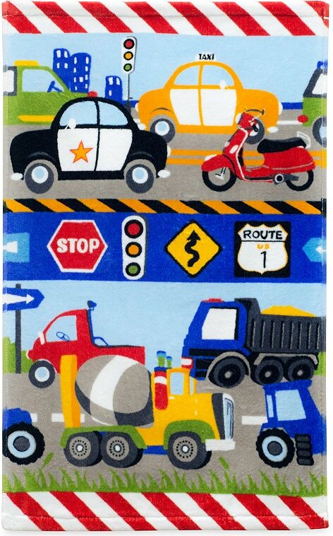 Dream Factory Trains & Trucks Hand Towel