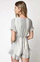 Thumbnail for your product : Lucca Couture Megan Front Tie Romper