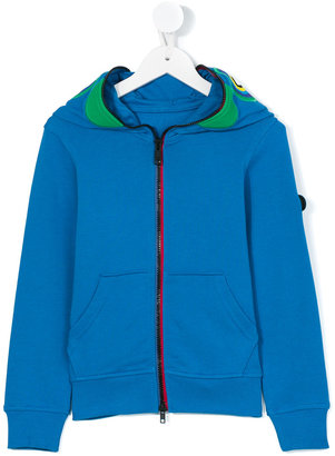 Ai Riders On The Storm Kids patched hoodie