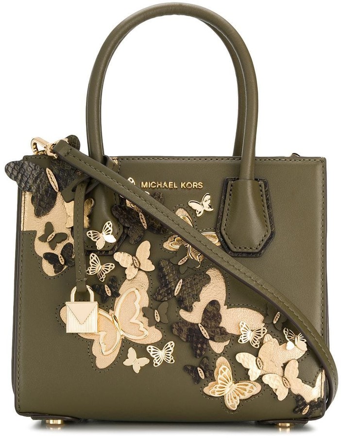 michael kors mercer butterfly bag
