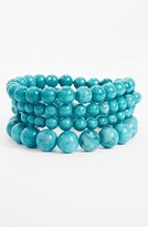 Thumbnail for your product : Nordstrom Bead Stretch Bracelets (Set of 4)