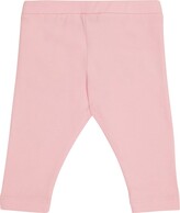 Thumbnail for your product : MOSCHINO BAMBINO Baby Teddy stretch-cotton leggings