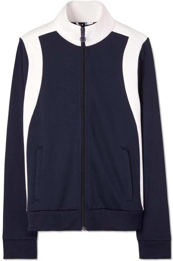 Tory Burch Color-Block Track Jacket - ShopStyle