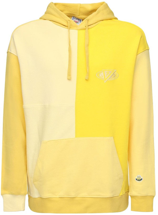 guess colorblock pullover hoodie