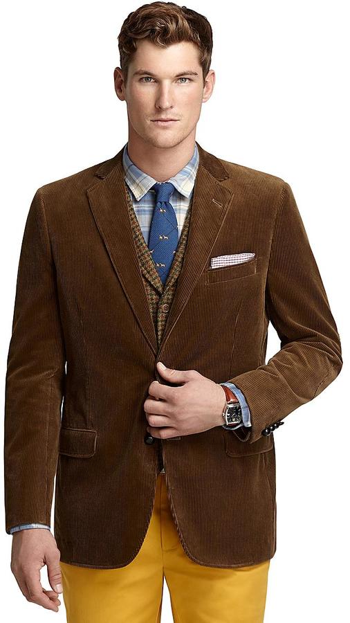 Brooks Brothers Fitzgerald Fit Corduroy Sport Coat ShopStyle