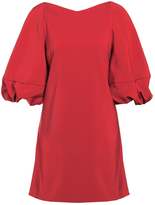 Tibi BALLON SLEEVE Robe d'été red