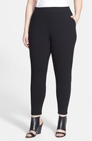 Thumbnail for your product : Eileen Fisher Slouchy Slim Ankle Pants (Plus Size)