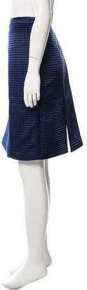 Armani Collezioni Silk Knee-Length Skirt w/ Tags