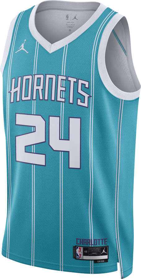 Nike Charlotte Hornets Icon Edition 2022/23 Jordan Dri-FIT NBA Swingman  Trikot Blue