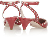 Thumbnail for your product : Miu Miu Studded leather pumps
