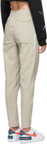 Thumbnail for your product : Nike Beige Woven Sportswear Lounge Pants