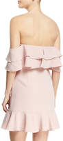 Thumbnail for your product : Rachel Zoe Tracy Off-the-Shoulder Flounce Mini Dress
