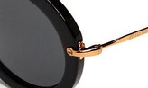 Thumbnail for your product : Miu Miu 49mm Round Retro Sunglasses