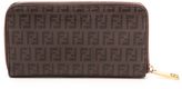 Thumbnail for your product : WGACA What Goes Around Comes Around Fendi Mini Zucca Zip Wallet (Previously Owned)