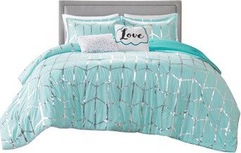 SHENZHENHAIYUE Metallic Printed Comforter Set