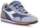 Thumbnail for your product : Diadora Heritage Equipe Stone Wash Denim & Suede Sneakers