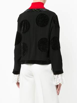 Moschino Boutique polka dotted jacket