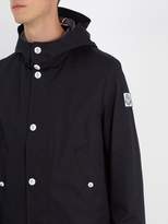 Thumbnail for your product : Moncler Gamme Bleu Hooded Cotton Raincoat - Mens - Black