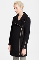 Thumbnail for your product : Stella McCartney Melton Wool Blend Coat