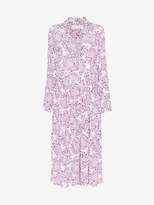 Thumbnail for your product : See by Chloe Floral print long cardigan