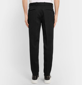Thumbnail for your product : Alexander McQueen Black Slim-Fit Wool Trousers